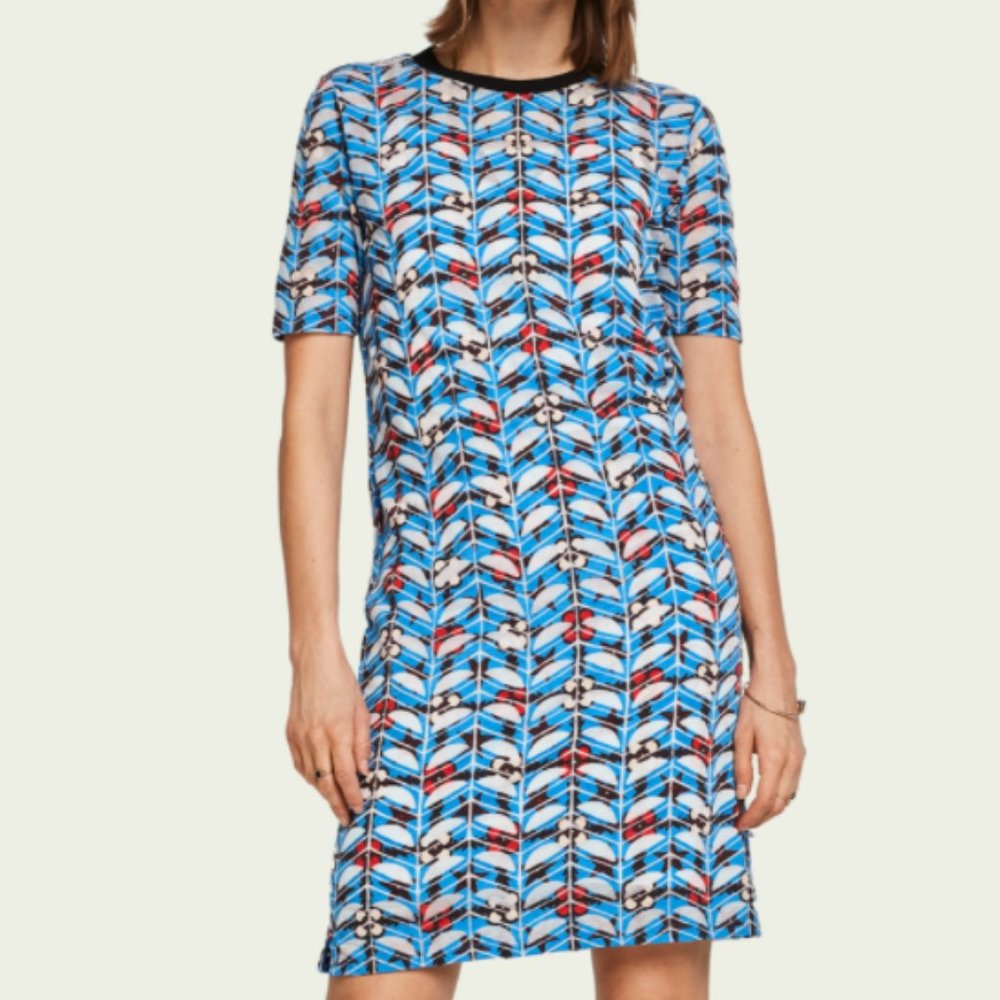 Scotch and Soda - Printed Burn Out Dress